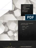 Comunicación Política (Componentes Emotivos y Racionales