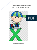 Manual Para Aprender Las Tablas de Multiplicar