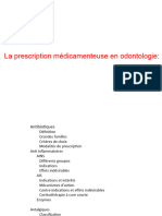 Prescription Médicamenteuse en Odontologieppt