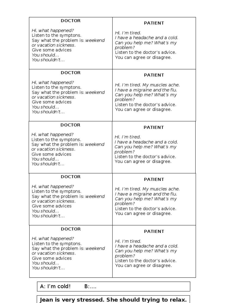 Doctor's Advice for Common Illnesses | PDF | Lifestyle