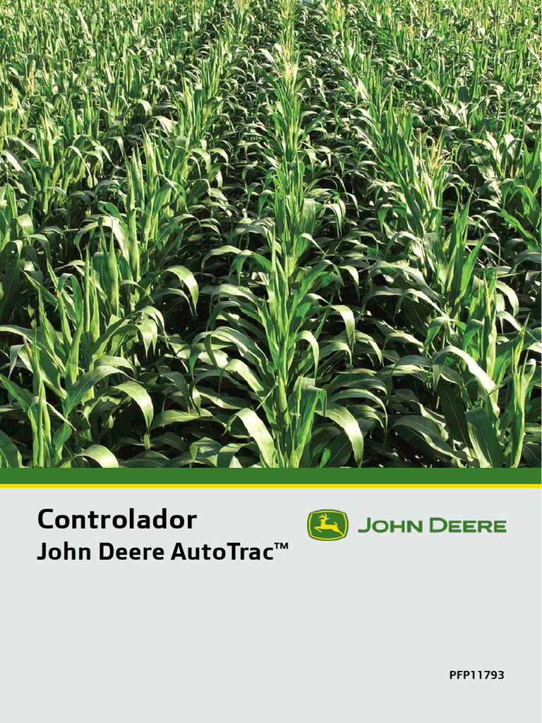 Controlador John Deere AutoTrac PFP11793 | PDF | Tecnología