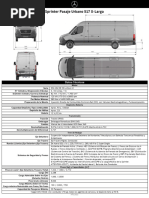 Ficha técnica Mercedes Sprinter 415 CDI | PDF | Eje | Direccion