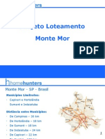 Projeto to Monte Mor