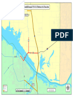 Horton House Move Detour Map