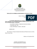 Resolução DEJOR 07-2023 - Aprova Projeto de Extensão - Memória Sonora (Débora)