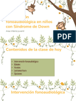 6. Intervención Fonoaudiológica Sd. de Down