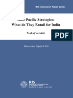 Indo Pacific Strategies and What They Mean For India