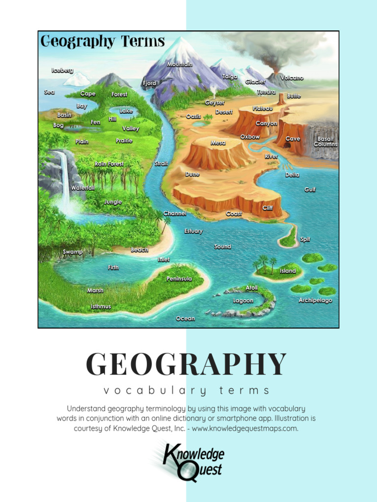 Geography Vocab PDF