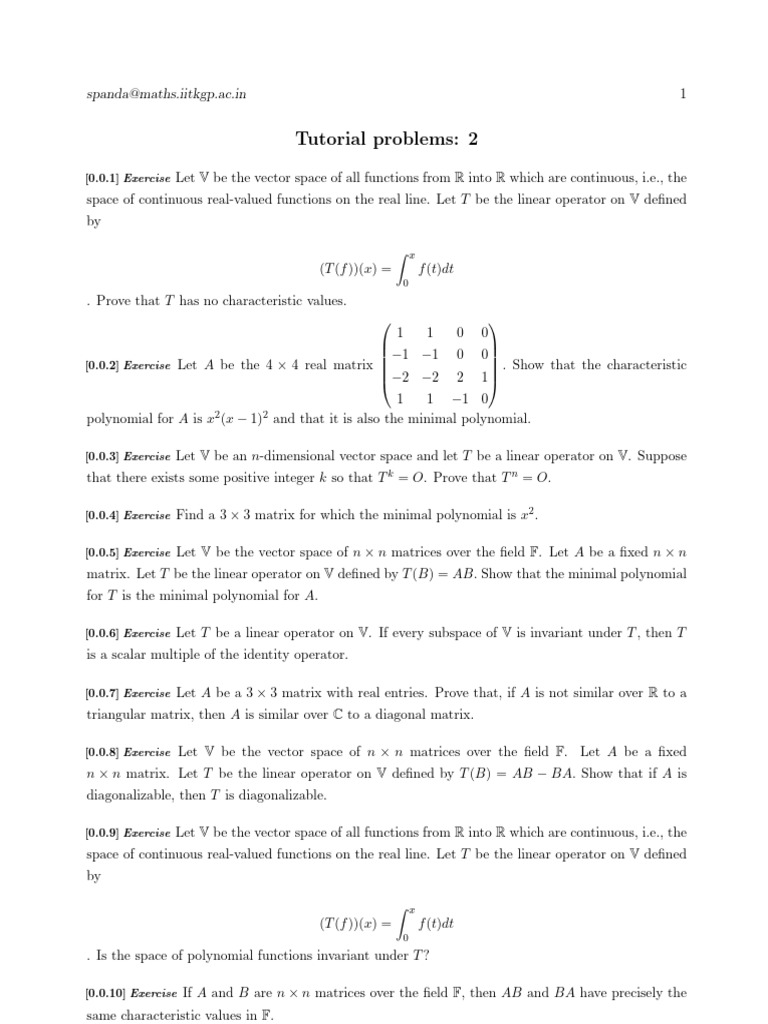 Problem Set-2 | PDF