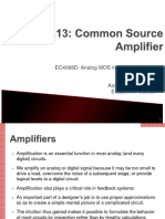 EC4068D-Analog MOS Integrated Circuits Dhanaraj K. J. Associate Professor ECED, NIT Calicut