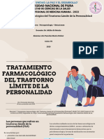 Presentación Psicología y Salud Mental Elegante Ilustrada Crema
