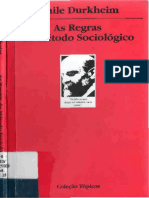 As regras do metódo sociológico by Émile Durkheim Paulo Neves Eduardo Brandão (z-lib.org)