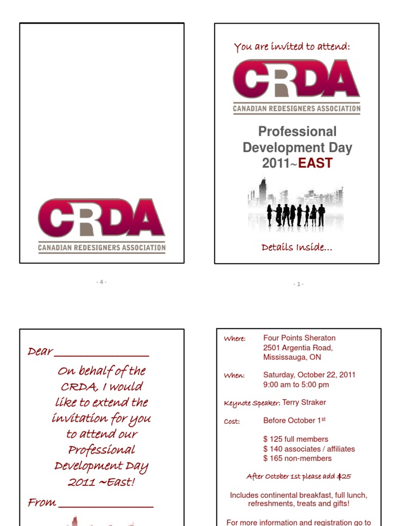 2011 East Professional Development Day | PDF