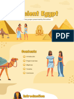 Brown Illustrative Playful Ancient Egypt History Presentation - 2