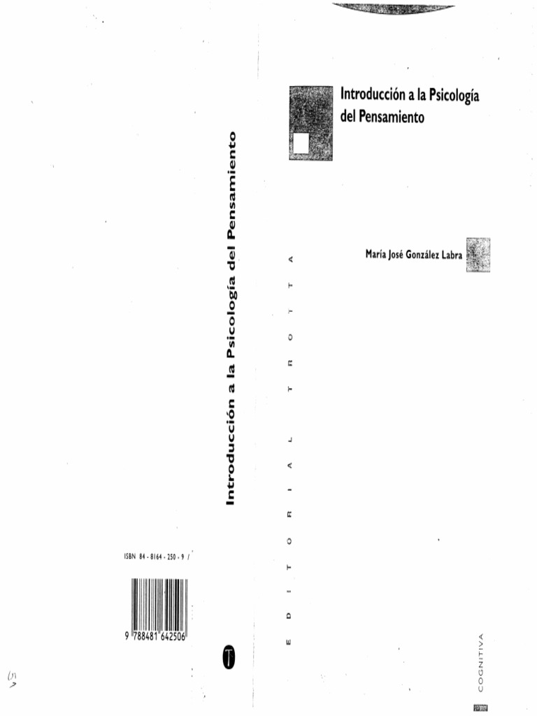 González Labra, M. J. Psicología Del