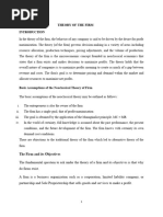 Eco 452 The Theory of The Firm