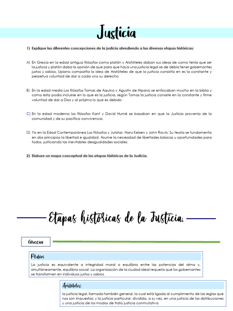 Evolucion de La Justicia | PDF