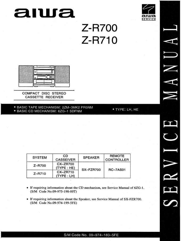 aiwa+z-r700_r710 | PDF