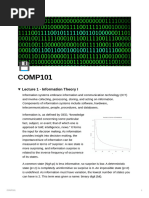 COMP101 Lecture Notes