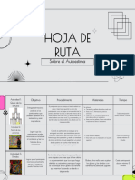 Hoja de Ruta para La Feria - AUTOESTIMA