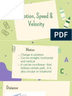 Motion and Projectile 1