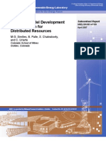 Electrical Model Development and Validation For Distributed Resources