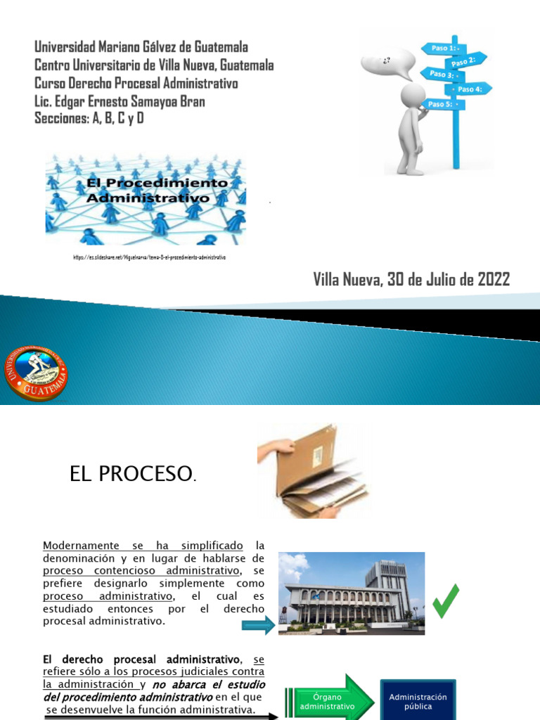 El Procedimiento Administrativo Pdf