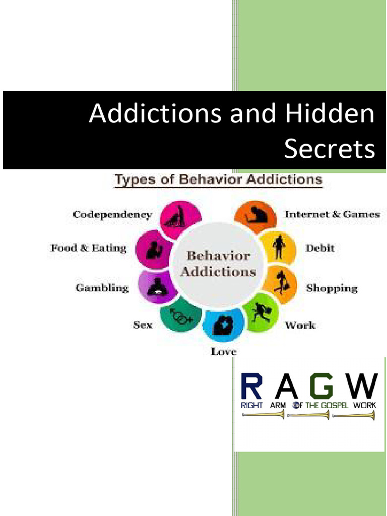 Picture of Addictions and Hidden Secrets | PDF | Self-Improvement