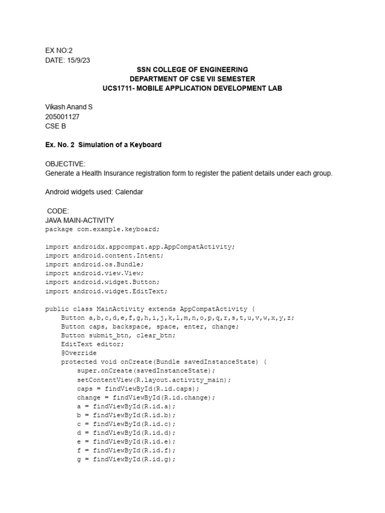 Mobile app lab ex2 pdf