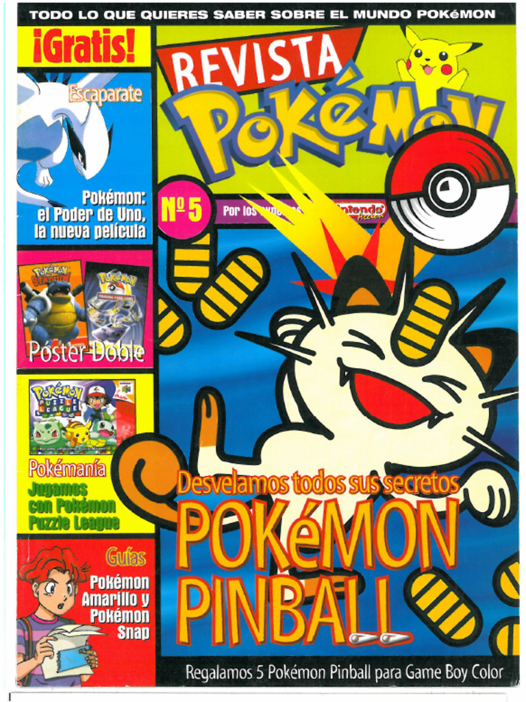 Revista Pokemon 05 | PDF