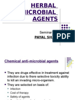 Herbal Anti- Microbial Agents