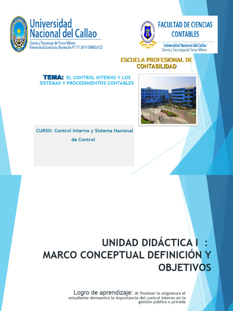 Control Interno y Sistemas Contables | PDF
