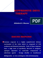 Immunosuppressive Drug Therapy