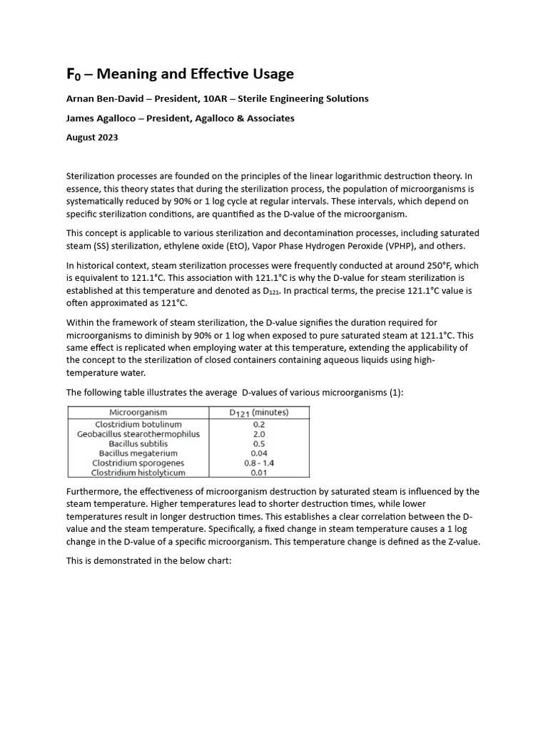 F0 Calculation | PDF