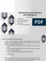 Kelompok 3 - Muhammadiyah Dan Pendidikan