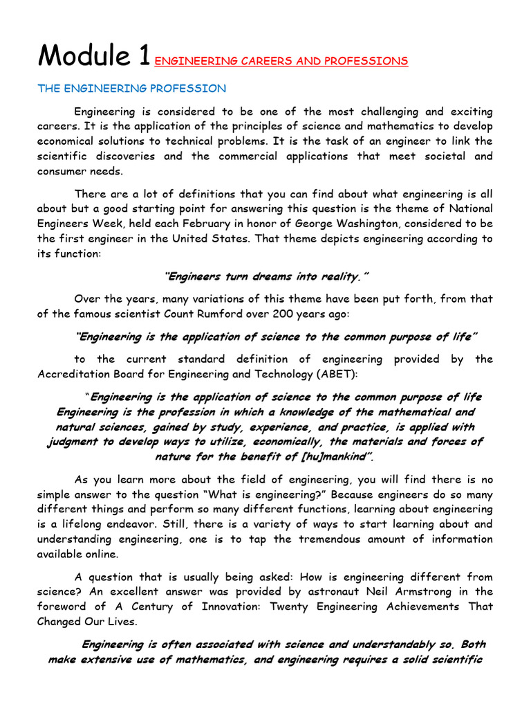 Module 1 | PDF