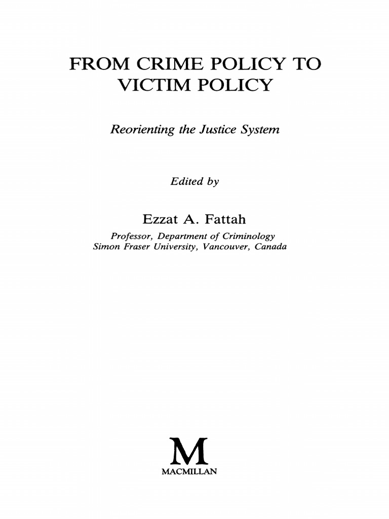 Nils Christie The Ideal Victim Pdf