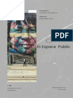 Et Espace Public: Presented To