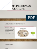 Sampling Human Populations