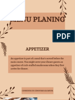 MENU-PLANING