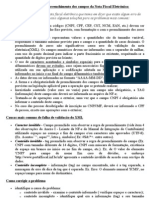 Regras Para Preencher NF-e