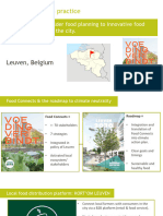 Leuven - From Multi-Stakeholder Food Planning To Innovative Food Sourcing Models For The City