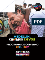 Programa de Gobierno Federico Gutiérrez - Alcaldía de Medellín