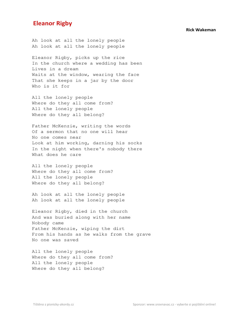 Eleanor Rigby | PDF