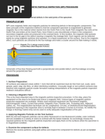 Magnetic Particle Inspection Guide | PDF | Welding | Construction