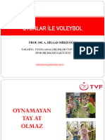 Oyunlarla Voleybol