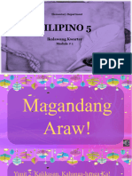 FILIPINO 5-MODYUL 3-Aralin 3