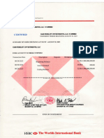 Ursula Sherrell Harris Fake Document HSBC