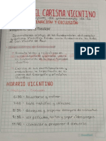 Seción N°03 ''Origen Del Carismoa Vicentino en La Atención de Situaciones de La Marginación y Exclusión'' - Religión