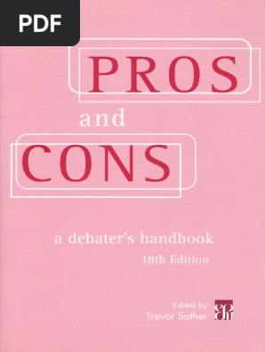 Pros and Cons